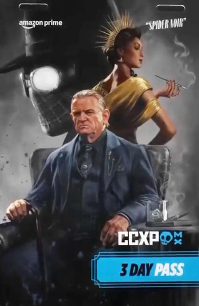 Silvermane and Black Cat Spider Noir Poster.