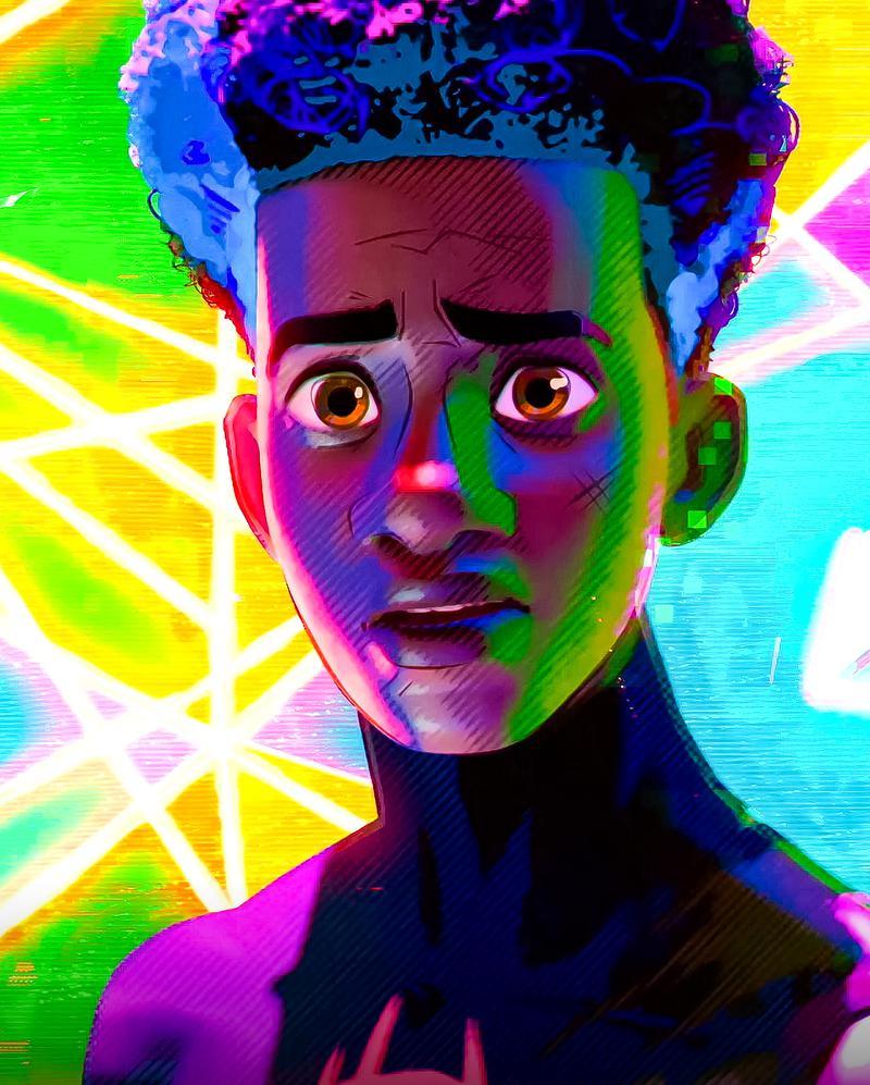 Miles Morales in Across the Spider-Verse