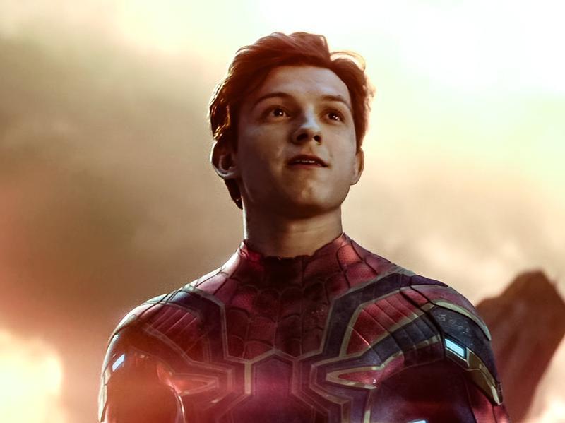 Tom Holland In Avengers Endgame battle