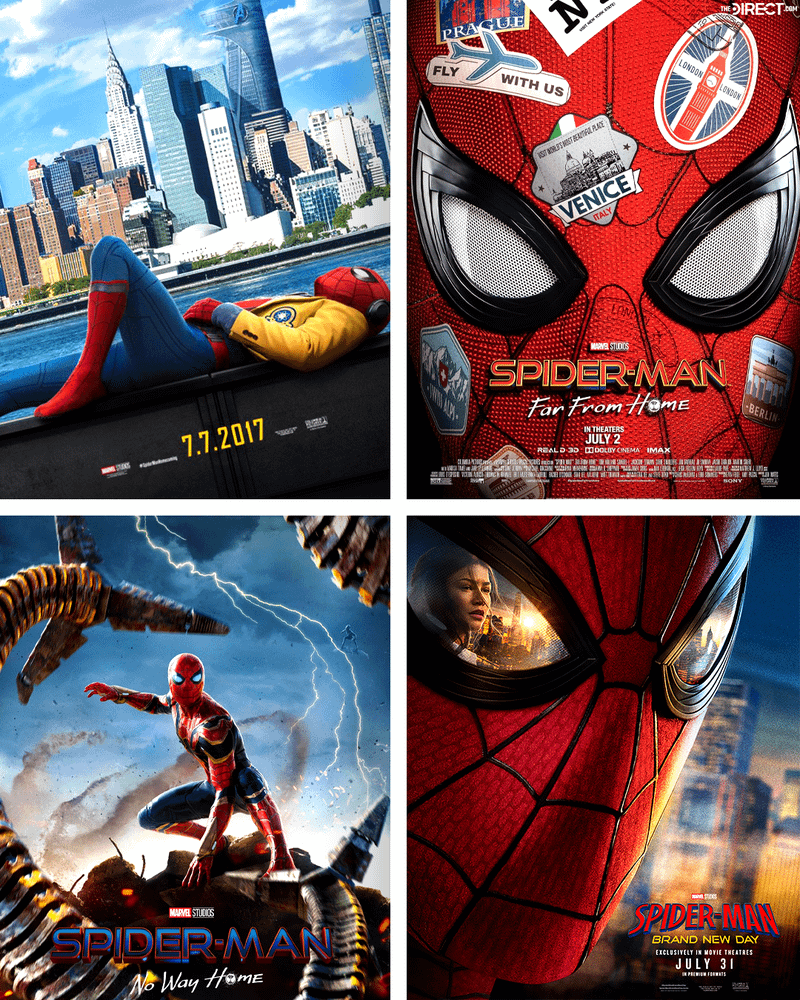 Spider-Man posters.