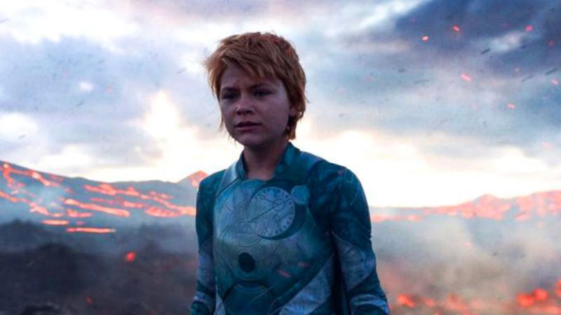 Sprite surrounded by fire in Eternals.