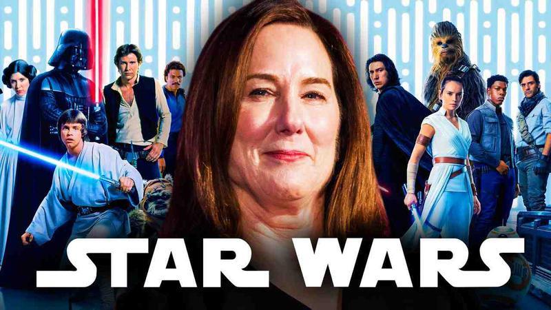 Kathleen Kennedy, Star Wars logo, poster