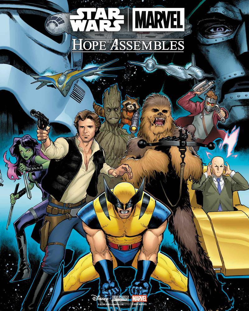 Star Wars Marvel Hope Assembles Han Solo Wolverine