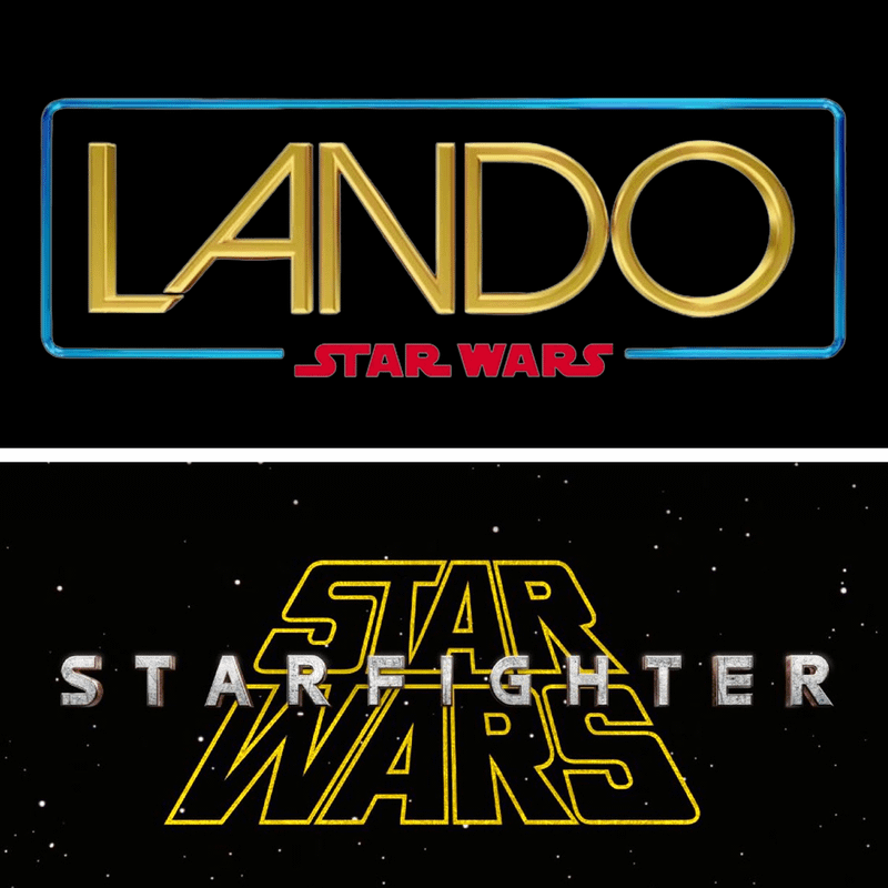 Lando logo, Star Wars: Starfighter logo