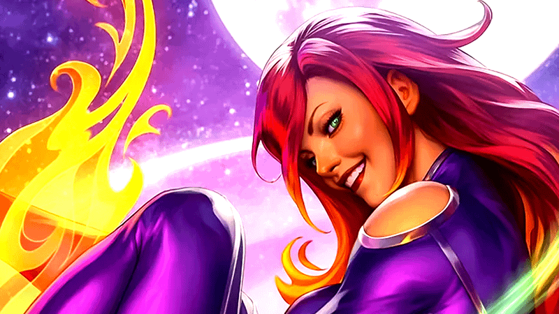Starfire in DC Comics.