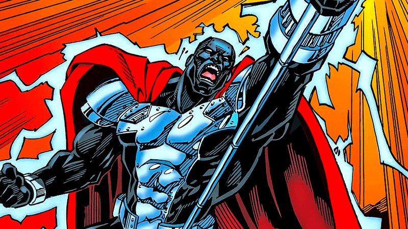 Steel from DC Comics.