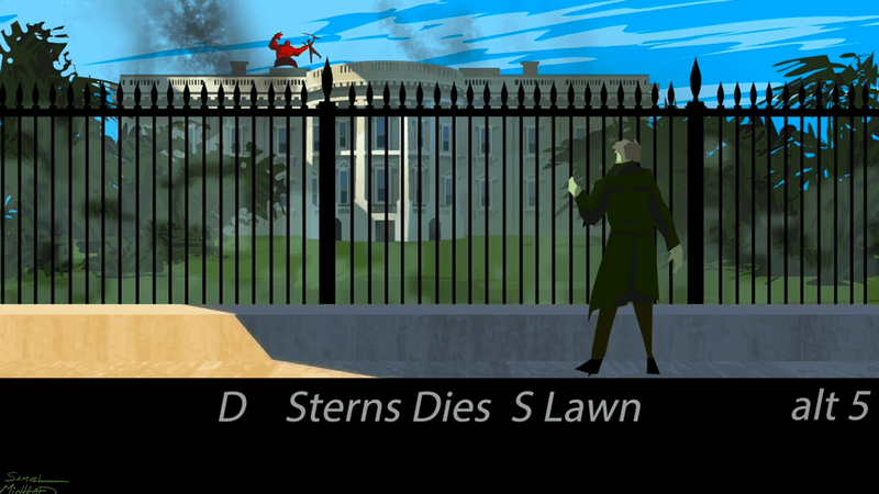 Samuel Sterns Death in Captain America 4 Color Script
