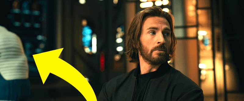 Steve Rogers standing beside Ben Grimm in Avengers: Doomsday.