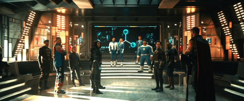 All of the Avengers: Doomsday heroes in the trailer.