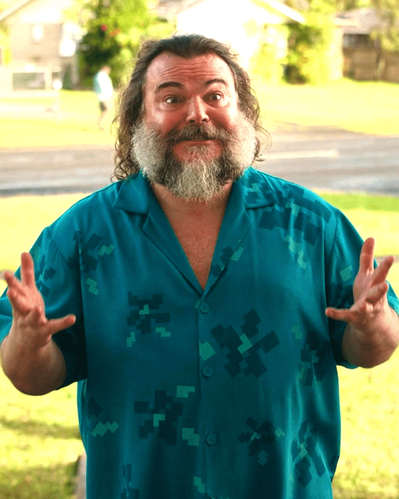 Steve Minecraft Movie post credits scene.