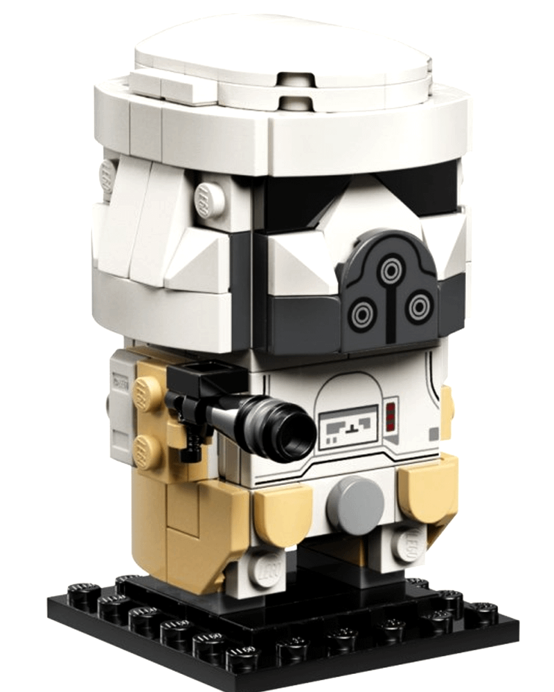 A better look at the LEGO Imperial Remnant Snowtrooper.