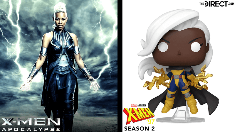 Alexandra Shipp as Ororo Munroe in X-Men: Apocalypse.