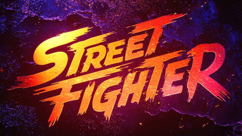 Street Fighter logo.