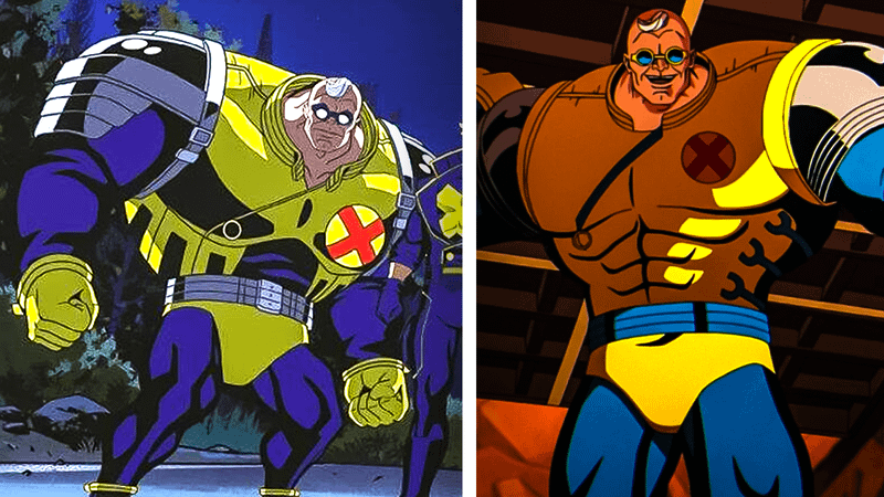 X-Factor member Strong Guy.