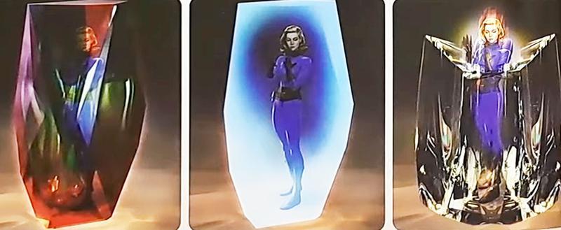 The Fantastic Four First Steps, Sue Storm superpowers concept art