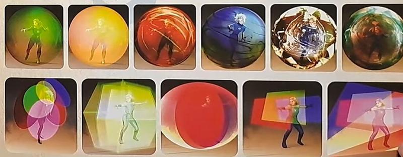 The Fantastic Four First Steps, Sue Storm superpowers concept art