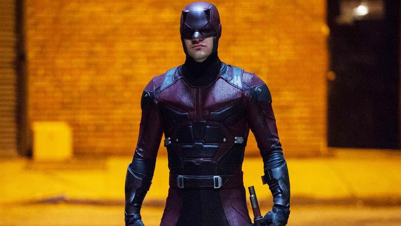 Matt Murdock wears the first Daredevil costume in the MCU.