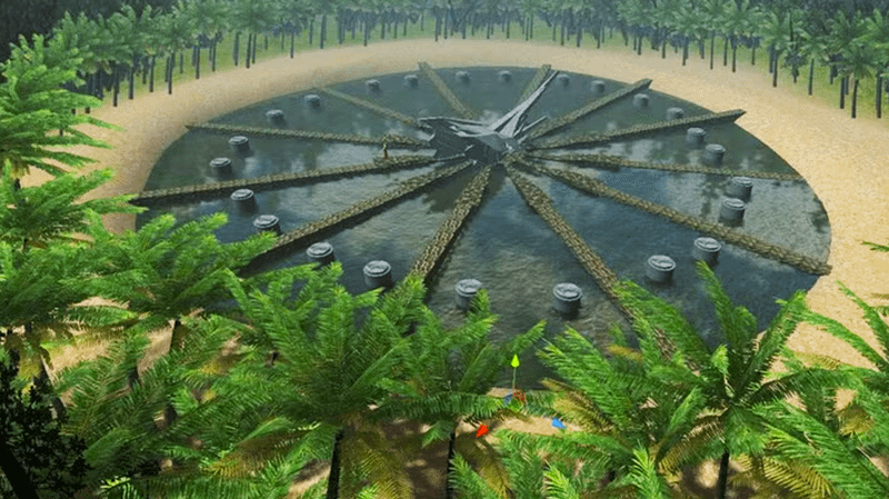 Hunger Games Catching Fire Water Arena.