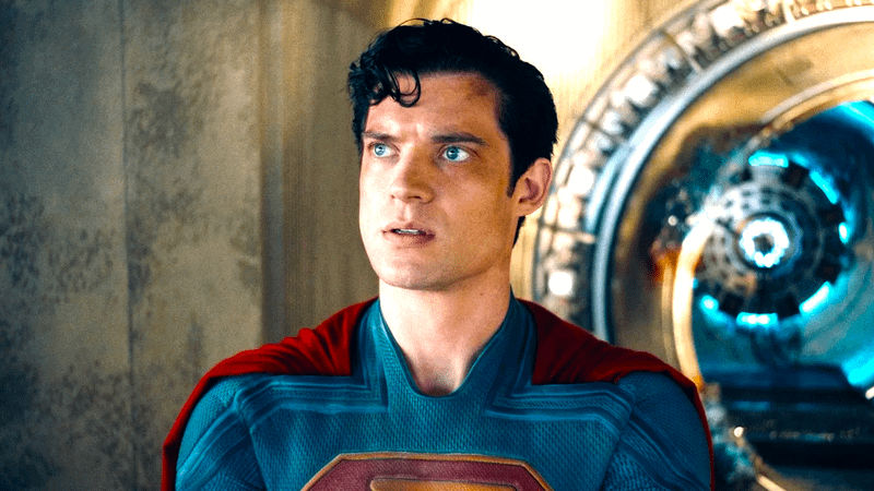 David Corenswet as Superman looking pissed off in Superman (2025)