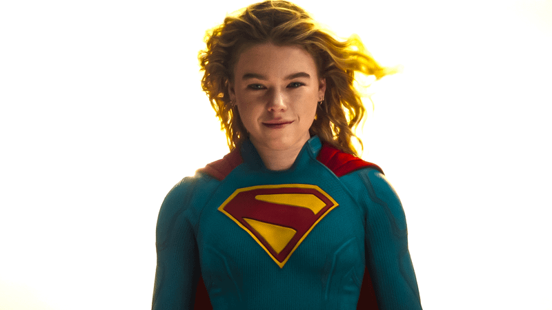 Milly Alcock as Supergirl in Supergirl.