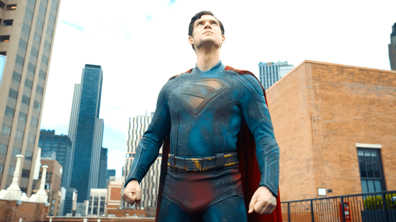 David Corenswet as Superman in Superman 2025