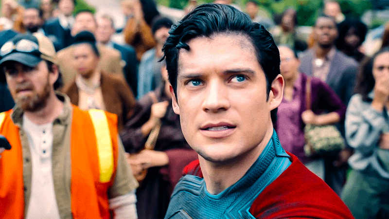 David Corenswet as Superman in 2025 Superman movie