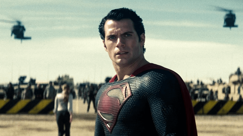 Henry Cavill as Superman in Man of Steel