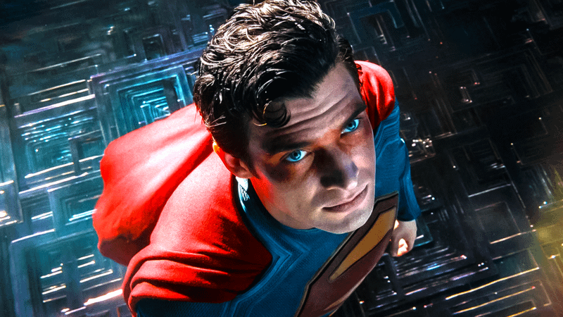 David Corenswet as Superman.