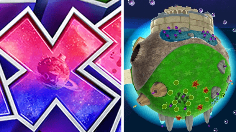 Gateway Galaxy In Super Mario Galaxy Movie Logo