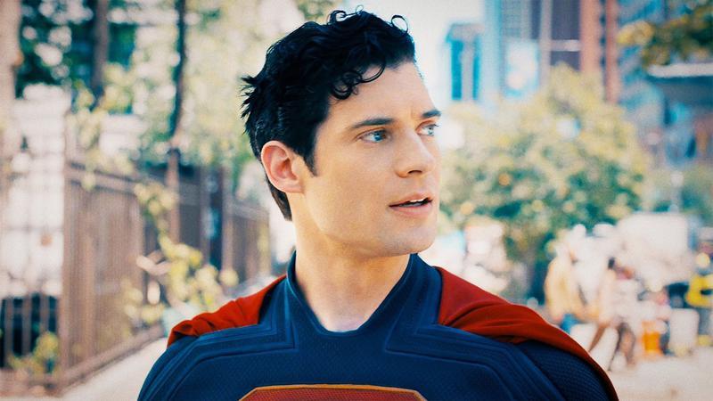 David Corenswet as Superman.