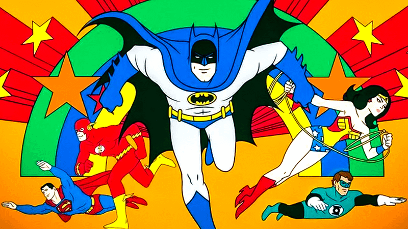 Official art from Super Friends
