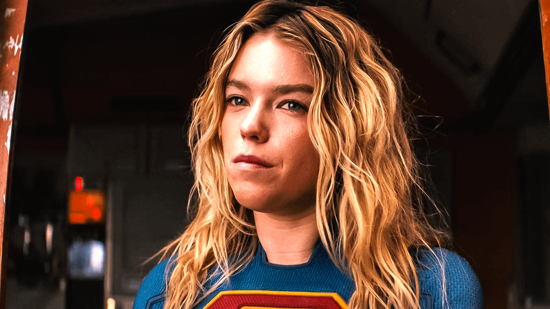 Milly Alcock as Supergirl in 'Supergirl.'