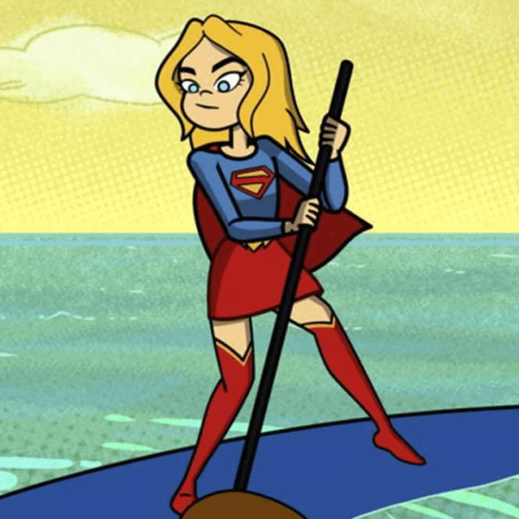 DC Studios Supergirl animated cartoon