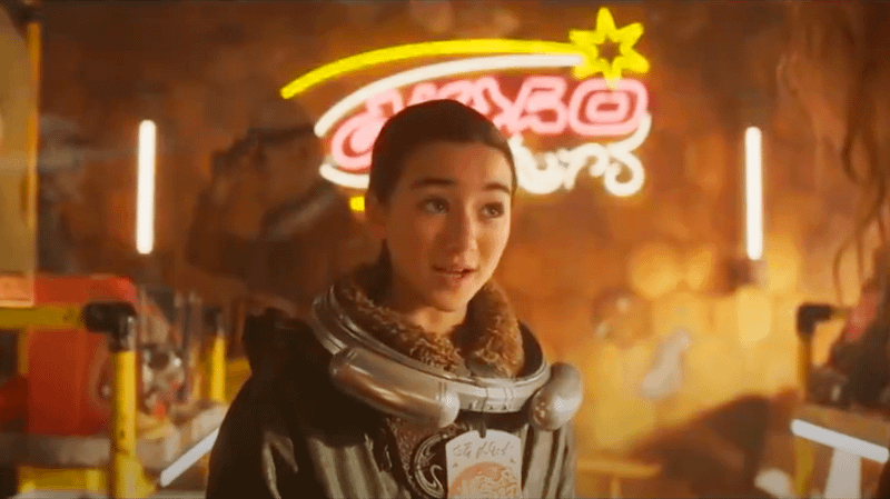 Ruthye with Kara in Deleted Scene from Supergirl.