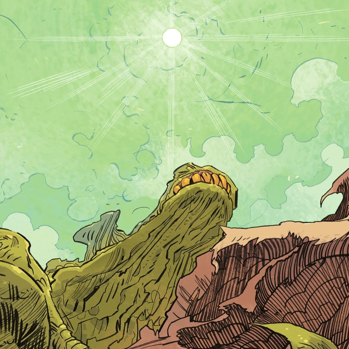 A monster on Barenton in the comics.
