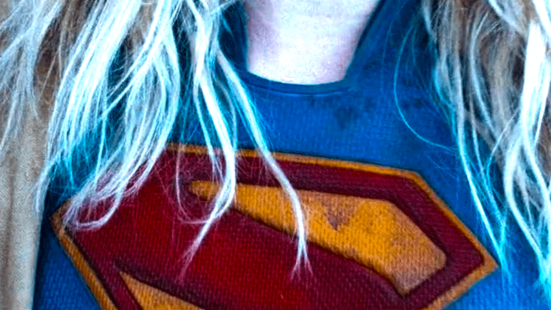 Supergirl's symbol in Superman
