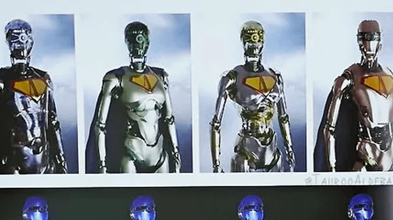 Superman's Robot 4 Old Designs