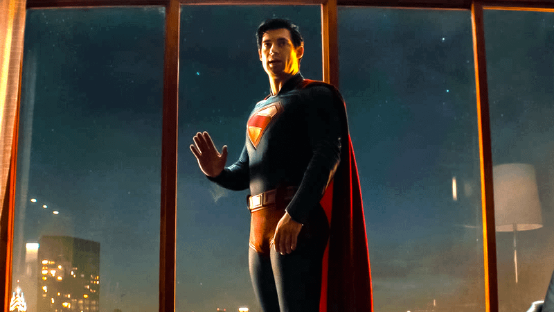 David Corenswet as Superman in the DCU.