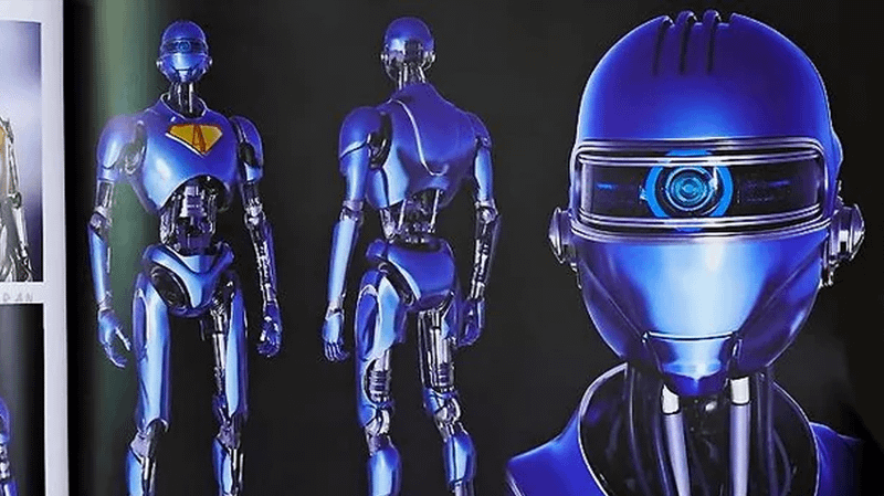 Superman's Robot 4 Final design