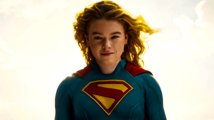 Milly Alcock as Supergirl.