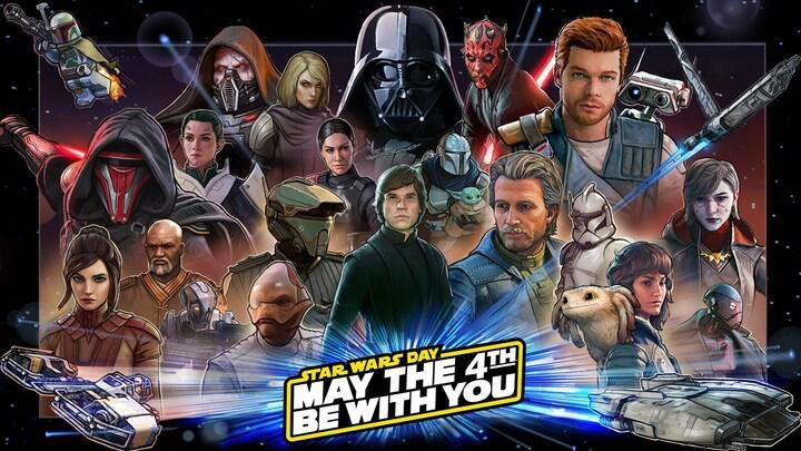 Star Wars' May 4 gaming poster.