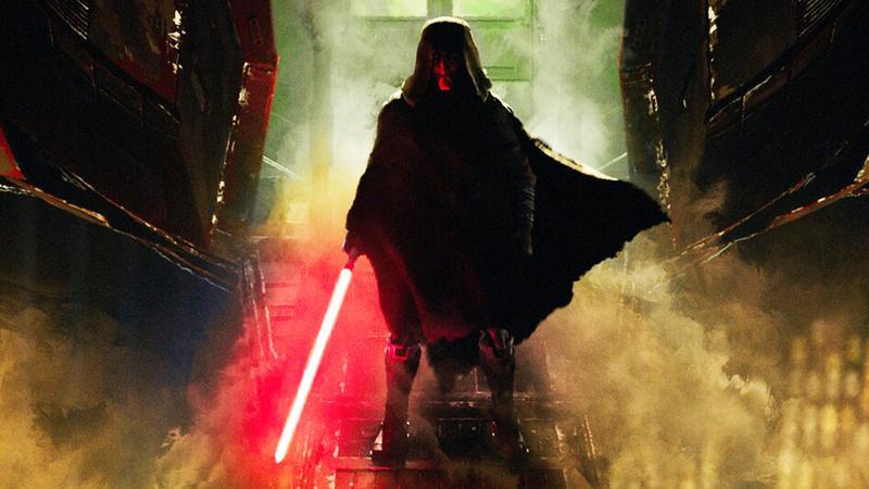 Darth Maul makes a shadowy appearance in Shadow Lord.