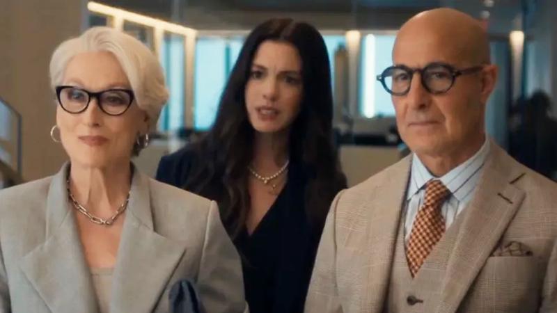 The Devil Wears Prada 2, Stanley Tucci, Meryl Streep.