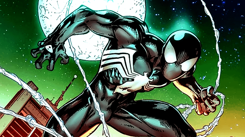 Spider-Man's symbiote suit in Marvel Comics.