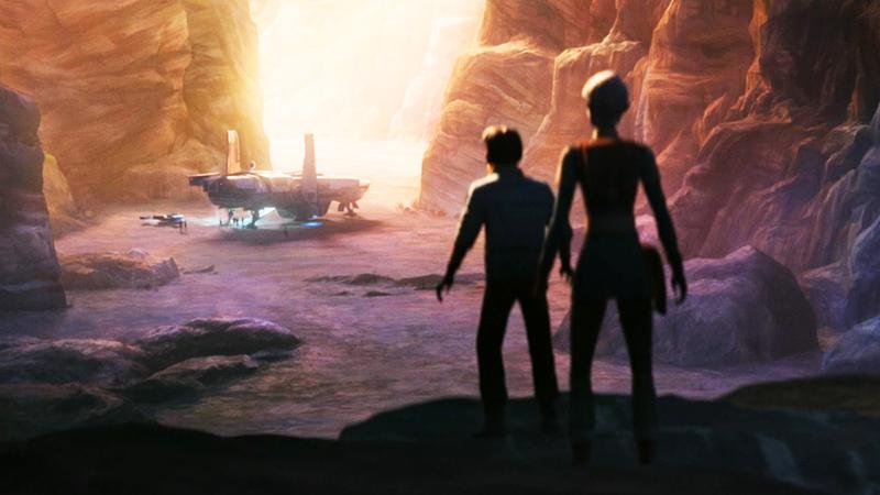 Asajj Ventress and Lyca Strata in Tales of the Underworld