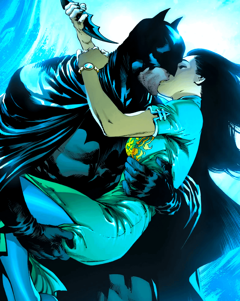 Talia al Ghul Batman Kiss