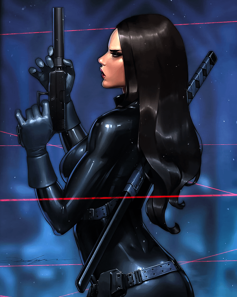 Talia al Ghul DC Comics design.