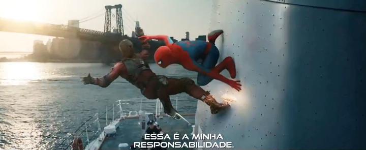 The updated shot of Spider-Man fighting Tarantula.
