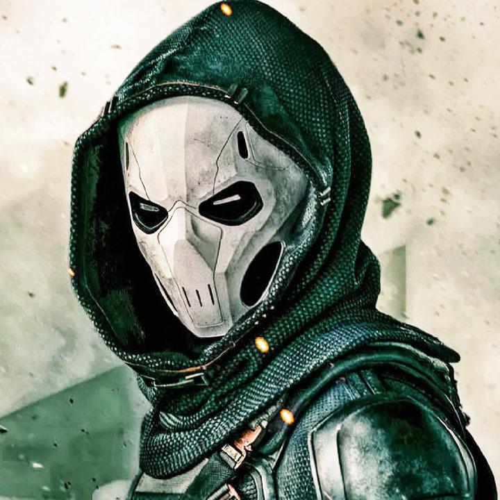Taskmaster's face as seen in Thunderbolts*