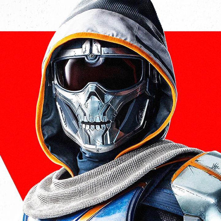 A close-up on Taskmaster in Black Widow